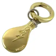Prada Key Ring Prada Metal Bolt Light Bulb Motif Keychain 2JD097 2E46 F0056 ME