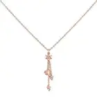 U-TREASURE Kirby of the Stars Twinkle Star Necklace Silver (Pink Gold Coating)