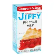 Jiffy Pie Crust Mix 9 Ounce Pack of 4 Easy Just Add Water Baking Mix