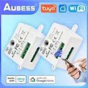 Aubess Smart Switch RF/RF433 + WiFi Dual Control Tuya Single Wire Intelligent Sw