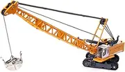 1:87 Scale Machinery Crawler Tower Cable Excavator Vehicle Model Alloy Die-cast Crawler Miniature Model for Girls & Boys