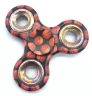 kids gadget Fidget Spinner toy Stress Relief with Basketball Print