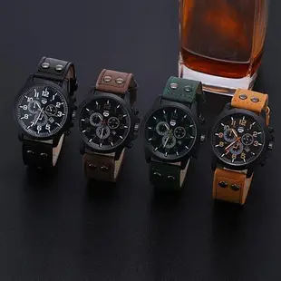 Mens Quartz Watch Fashion Simple Business Belt Quartz Watch