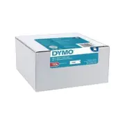 Dymo D1 Label Tape 9Mmx7m Black On White Pack 10