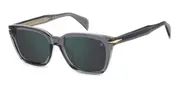 David Beckham DB 7135/F/S Asian Fit CBL/MT Men's Sunglasses Grey Size 55