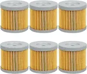 6PCS 16510-45h10 18-8870 Oil Filter Fits For Suzuki Outboard 8HP 9HP 15HP 20HP 2004-2024