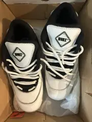 WORX Oxford White Steel Toe Size 8 M Pair of Shoes - New with Box
