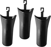 NOLITOY 3Pcs Umbrella Holder Storage Bucket Rubbish Can for Car Seat Organization Trash Disposal Compact Design