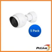 Ubiquiti UniFi Protect Camera G5 Bullet 5-Pack 2K HD PoE Security Camera Outdoor