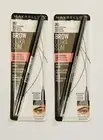 Lot 2 Maybelline Brow Ultra Slim 1.5mm Defining Brow Pencil, 262 BLACK BROWN
