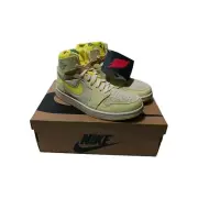 Air Jordan 1 Zoom CMFT 2 Women's 9.5 Shoes Citron Tint-Dynamic Yellow DV1305-800