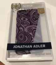 Speck Jonathan Adler Case for iPhone 6 Plus 6s Plus Purple Black NEW CandyShell