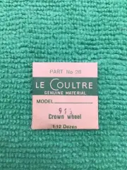 Jaeger LeCoultre Crown Wheel Cal. 916 Part 420 28, NOS