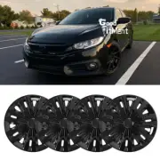 For Honda Civic Set of 4 15" Hubcaps Wheel Rim Cover Fits R15 Tire & Steel Wheel (for: Honda)