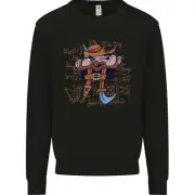 Pi Pirate Funny Maths Equation Geek Nerd Kids Sweatshirt Jumper