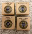 NEW Lot of 4 L’OCCITANE Shea Butter Extra Gentle Verbena Classic Soap 3.5oz each