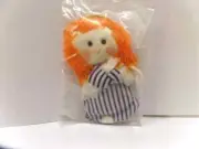 Hallmark Boy Angel Fabric Christmas Ornament 1984 NOS Unopened Package