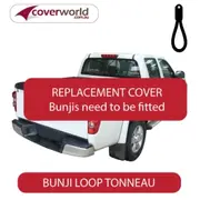 Holden Rodeo and Colorado Tonneau Cover - Colorado RA and RC Series - Bunji Cover - Replacement