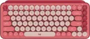 Logitech POP Mechanical Wireless Keyboard (Heartbreaker Rose)