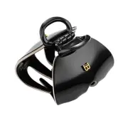 Balmain Jumbo Hair Pinch Clip, Black & White