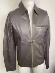 TIMBERLAND MEN'S WATERPROOF BLACK SKIN JACKET A1AE1-968 SIZE : L