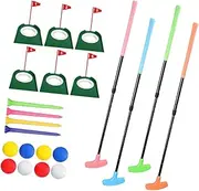 ａ aternee Retractable Golf Putter Adjustable Length Right and Left Hand Golf Equipment Golf Club Two Ways Golf Putter for Yard Adults