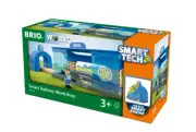BRIO 33918 Railway Workshop,Smart tech, FreePost, Brand New,Ship from Melbourne.
