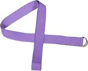 FOYTOKI Yoga Assisted Stretch Belt Yoga Stretch Belt Stretch Belt Belt Support Belt Stretch Belt Yoga Belt Resistance Belt Stretch Belt Pinion Gears Rope Belt Polyester Cotton Lavender