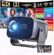 NNEDSZ V100 Auto-Focus 4K Mini Projector (950S)with Android WiFi for Home Theate