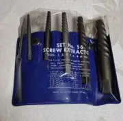 GREENFIELD NO. 56 SCREW EXTRACTOR 6 PC SET NEW