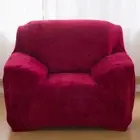 Thick Plush Fabirc Sofa Cover 1/2/3/4 Seater Elastic Slipcover Chair Sofa Towel