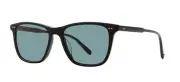 Garrett Leight HAYES SUN Black/Pure Blue Smoke Polarized (BK/PBS PLR) Sunglasses