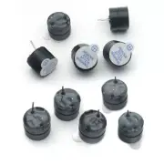10x 5V Active Buzzer Long Continous Beep Tone Alarm 12mm Active