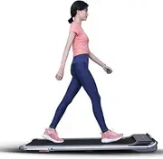Treadmills Foldable Treadmill Walking Pad Smart Jogging Exercise Fitness Equipment, Speed Control,Folding Under Desk Maximum Weight 120KG Walking/Running Two Modes