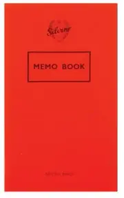 MEMO NOTEBOOK, PRODUCT RANGE HERITAGE NOTEBOOK, WRITING PAD TYPE NOT FOR SILVINE