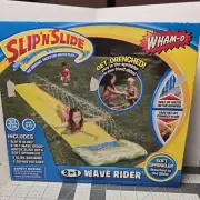 Wham-o Slip N Slide 2 In 1 Water Slide Wave Runner With Sprinkler New
