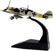 ﻿for German Fighter War Thunder BF109F4 Diecast Alloy Model Collect Gifts(QCYL76 BF109F-4)