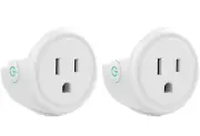 2 Mini Smart Plug,WiFi Plugs Works with Alexa and Google Home, Surge Protector