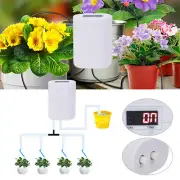 2/4/8 Head Automatic Watering System With Timer Drip Irrigation Tool Waterer