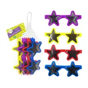 48 x Novelty Party Star Series Glasses - Kids Loot Bag Toys Classroom Prize Box Toy