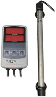H2Pro 200W Titanium Heater w/ LED Display Controller