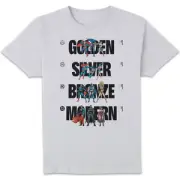 DC Comics Justice League DC Through The Ages Unisex T-Shirt - White