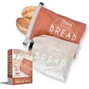 Reusable Bread Bags for Homemade Breads – 2-Pack XL Sourdough Bread Bags | Ke...