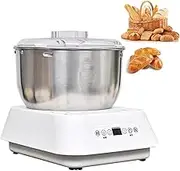 5L/7L Kitchen Flour Kneading Machine, Fully Automatic Dough Kneading Machine with Ferment Function, 15 Minutes Fast Kneading 25-38°C Thermostatic Fermentation for Kitchen Baking, Toast,5L