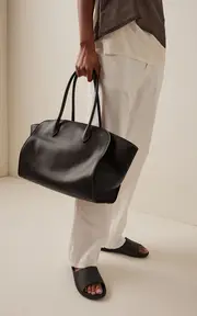 [The Row] Marlo 14 Leather Tote Bag