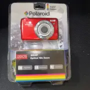 Polaroid Red Digital Camera iE X29 20 MP Optical 10x Zoom NIP
