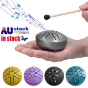Ethereal Tongue Drum 3 inch 6 Tone Hand Pan Drum Percussion Music Instrument