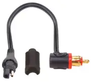 Tecmate OptiMate SAE to Bike 90° Plug Adaptor Cable (O-19)