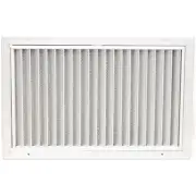 Dometic Boat Louvered Filter Vent TRF2DS | 10 x 16 Inch Aluminum