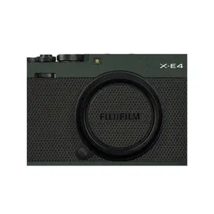 適用Fujifilm富士XE4 貼紙相機貼膜XE 4機身保護膜銀色X-E4配件3M